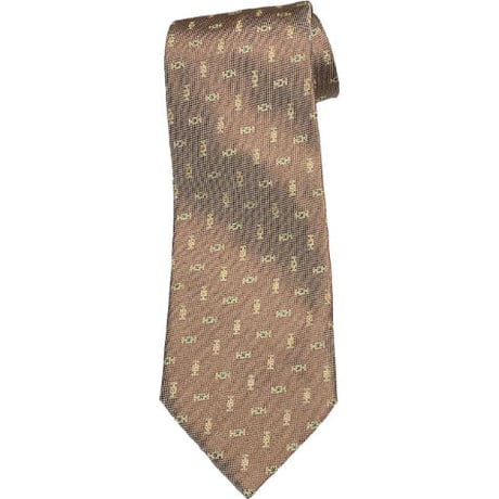 ▲訳あり商品▲ MADE IN ITALY製 Andrew's Ties Zadi キャンディー小紋柄シルクネクタイ ベージュ
