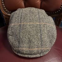 MADE IN USA製 80s～90s CRAFTED WITH PRIDE IN USA Minnesota HATS チェック柄 ハンチングキャップ グレー Lサイズ