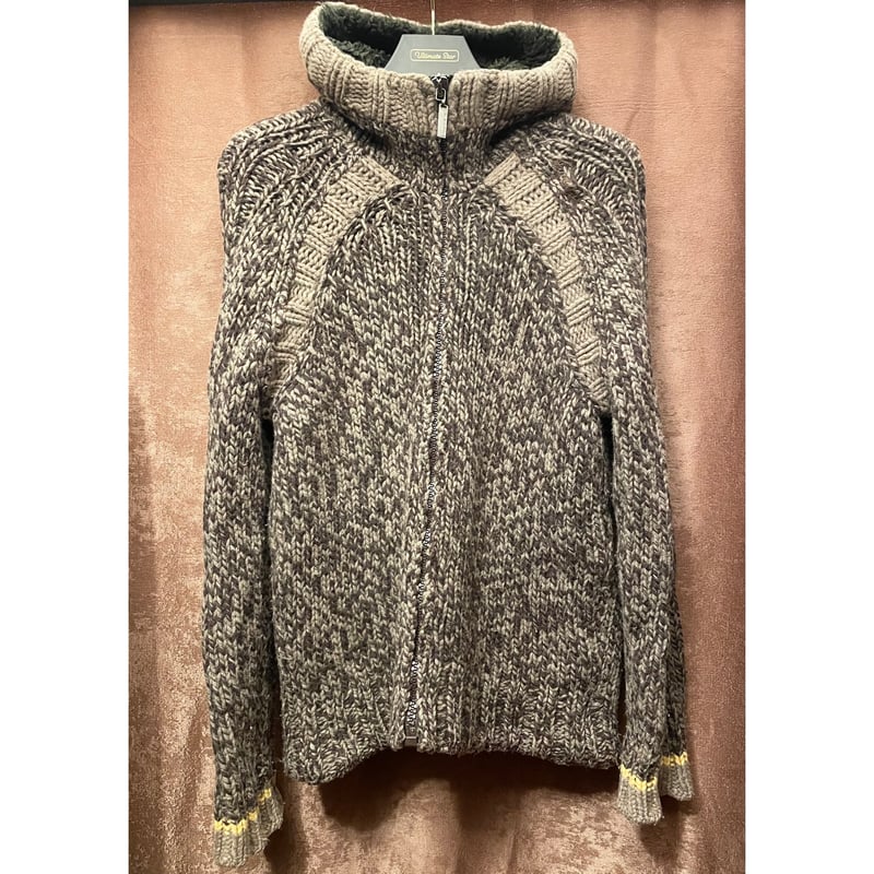 MADE IN ITALY製 ENERGIE フルジップニットボアパーカー