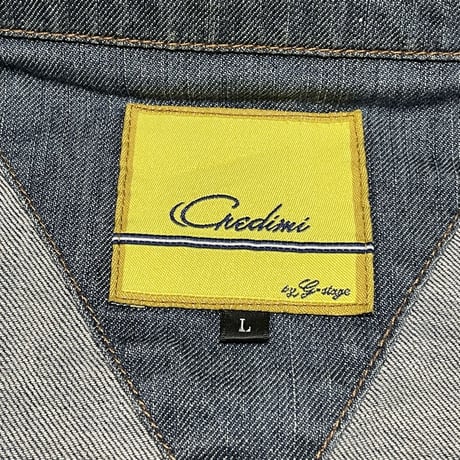 Credimi by G-stage デニムジャケット インディゴ Lサイズ