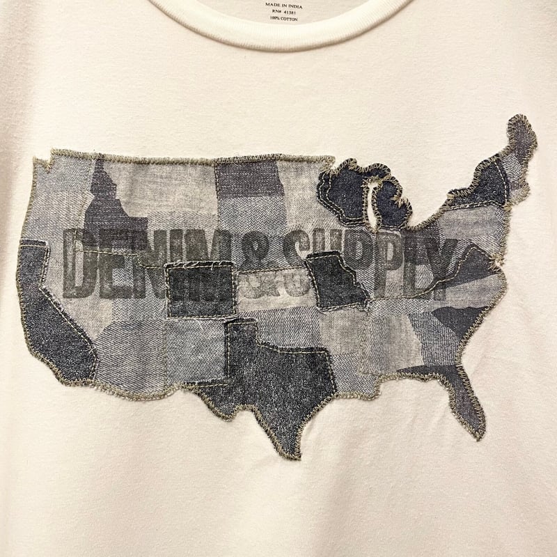 DENIM & SUPPLY RALPH LAUREN デニムワッペン加工半袖Tシャツ