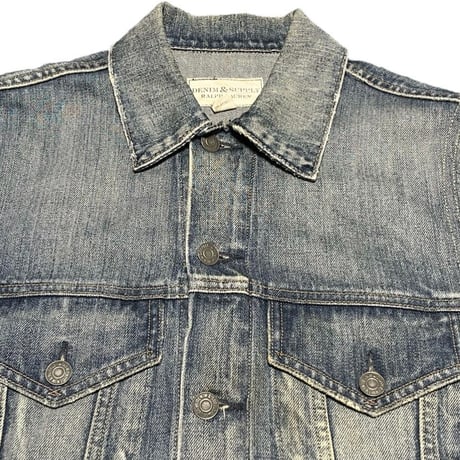 DENIM&SUPPLY RALPH LAUREN デニムジャケット インディゴ Sサイズ