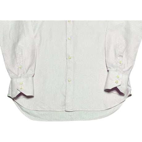▲訳あり商品▲ MADE IN ITALY製 Vittorio Marchesi SLIM FIT 長袖シャツ ピンク 39-15 1/2サイズ