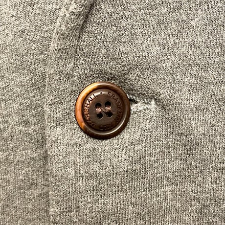 FRANKLIN MARSHALL ALUMNI スウェットニットテーラードジャケット グレー XSサイズ