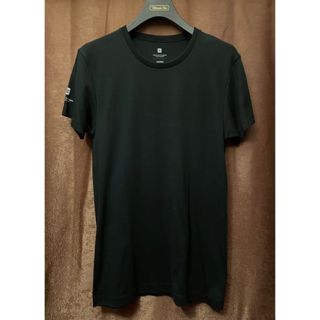 MADE IN JAPAN製 SWAGGER BLACK PLATINUM × GUNZE クルーネックTシャツ ブラック Lサイズ