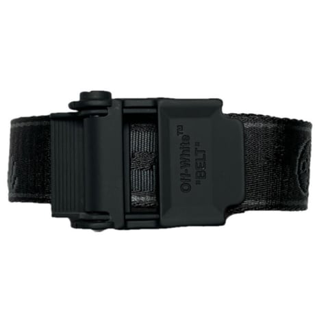 ★新品★ MADE IN ITALY製 2021-22FW OFF-WHITE ベルト HYBRID INDUSTRIAL BELT BLACK BLACK OMRB050F21FAB0011010