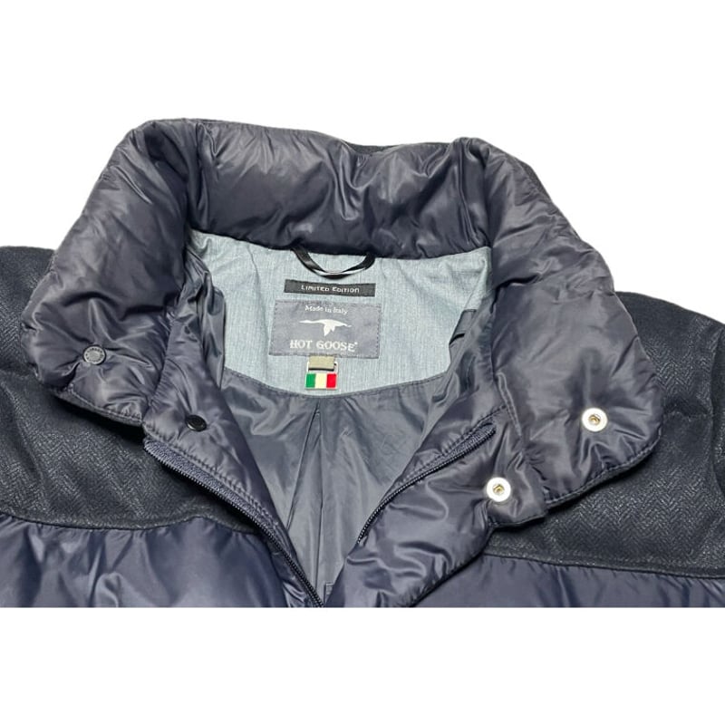MADE IN ITALY製 LIMITED EDITION HOT GOOSE ダウンジャケ