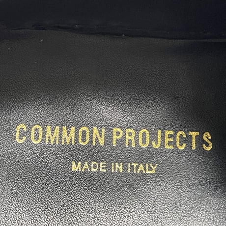 箱付き MADE IN ITALY製 Common Projects Achilles Low レザースニーカー ブラック 40サイズ