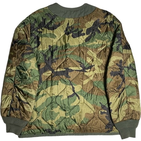 ALPHA INDUSTRIES ナイロンキルティングカーディガン 迷彩 Mサイズ