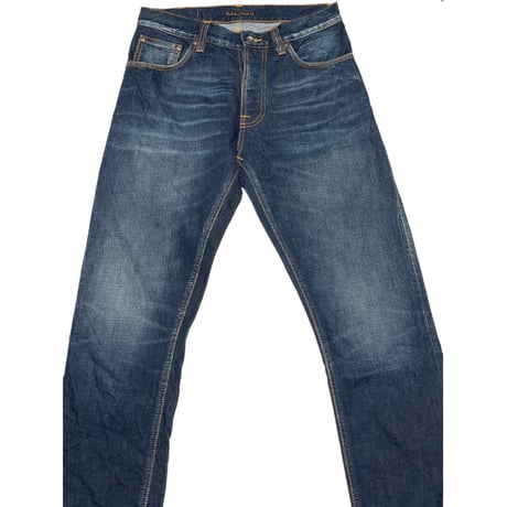 MADE IN ITALY製 Nudie Jeans オーガニックコットンデニムパンツ インディゴ W29/L32サイズ