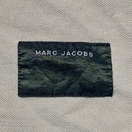 ▲訳あり商品▲ MADE IN ITALY製 MARC JACOBS 半袖鹿の子ポロシャツ ブラウン Sサイズ