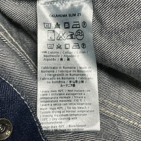 GAS デニムジャケット インディゴ XLサイズ