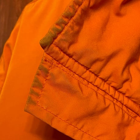 90s Polo by Ralph Lauren フード付き中綿フルジップジャケット オレンジ XXLサイズ