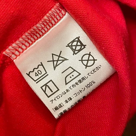 レア品 MADE IN JAPAN製 Nintendo TOKYO プリントTシャツ レッド Lサイズ