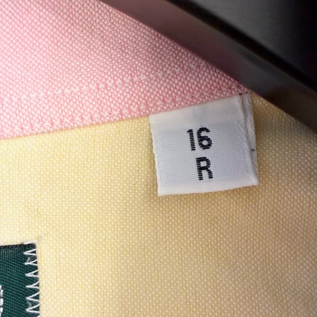 【SHIPS 取り扱い】 MADE IN USA製 GITMANBROS Vintage for SHIPS クレイジーカラー 長袖ボタンダウンオックスフォードシャツ マルチカラー 16Rサイズ