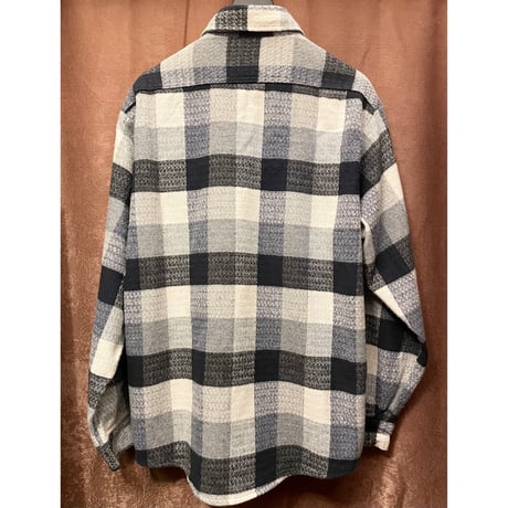 MADE IN USA製 90s LEVI'S Alaska 長袖ブロックチェック柄フランネルシャツ マルチカラー Lサイズ
