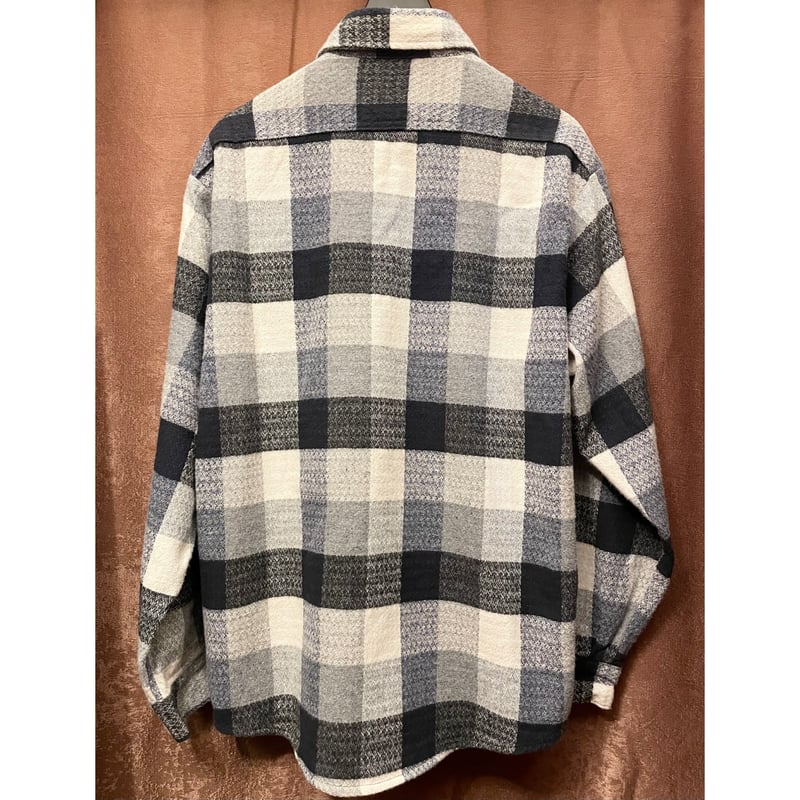 MADE IN USA製 90s LEVI'S Alaska 長袖ブロックチェック柄フランネル