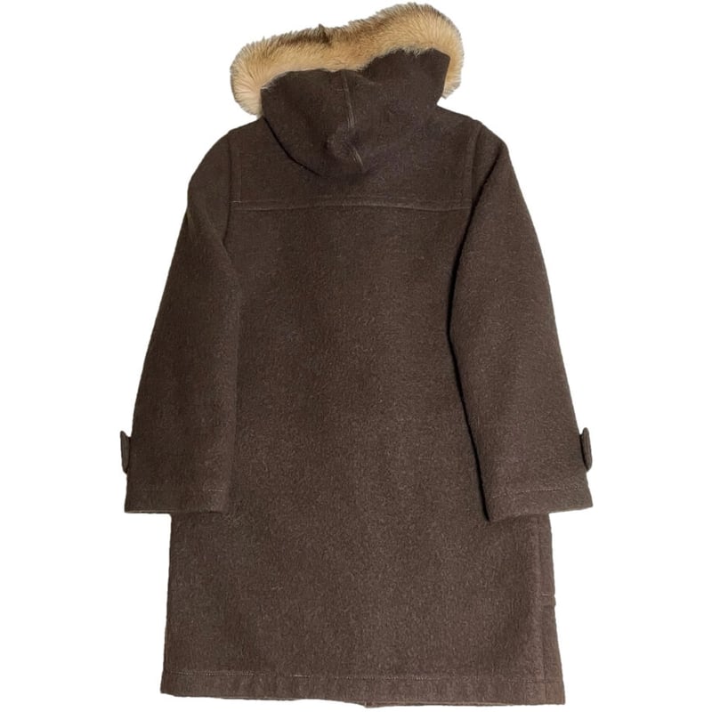 MADE IN ITALY製 tyroland ダッフルファーコート ブラウン | Ultim