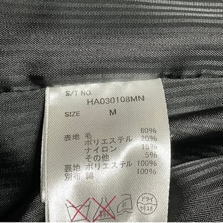 HARE ウール混Pコート カーキ Mサイズ