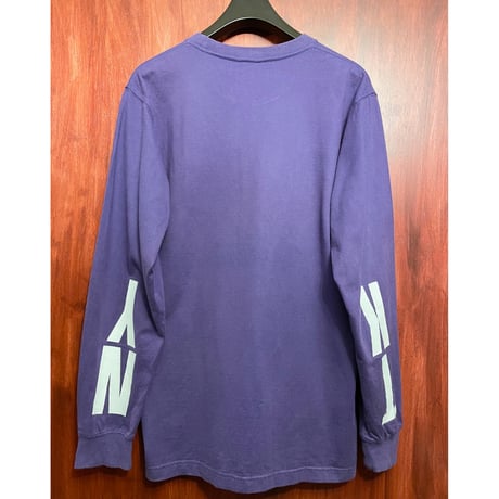 SWAGGER 2007年モデル 長袖プリントTシャツ パープル Mサイズ