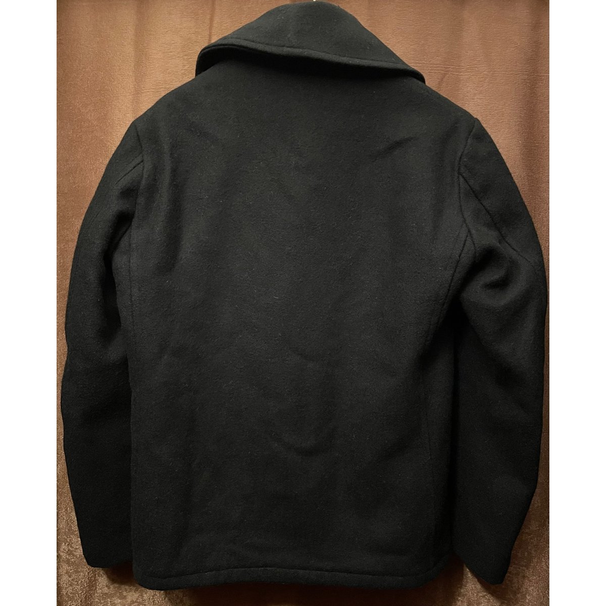 美品 L ビームス フィデリティ ピーコート キルティング パイピング USA 美品 L ビームス フィデリティ ピーコート キルティング