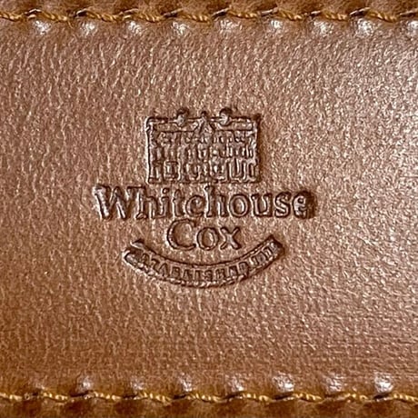 MADE IN ENGLAND製 WHITEHOUSE COX レザーベルト ナチュラル W30-75サイズ