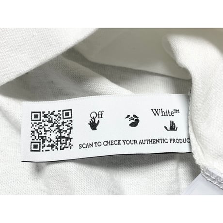 ★新品★ PORTUGAL製 2021-22FW OFF-WHITE Tシャツ CARAV ARROW S/S OVER SKAT WHITE BLACK OMAA120F21JER0070110