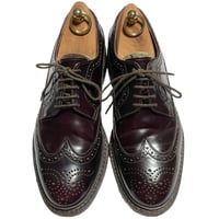 BEAUTY & YOUTH UNITED ARROWS × Jalan Sriwijaya ウイングチップシューズ バーガンディ 7サイズ/25～25.5cm