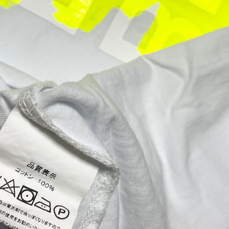 ★新品★ MADE IN ITALY製 MAGLIA 「MAGLIA BELLI FUORI」 ロゴプリントVネックTシャツ ホワイト