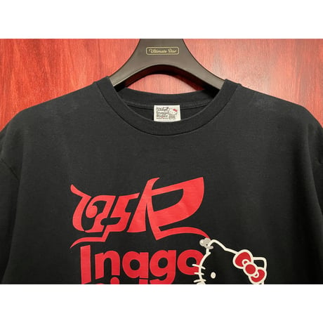 激レア 日本限定 175R × SANRIO HELLO KITTY コラボレーション ライブTシャツ ブラック Lサイズ
