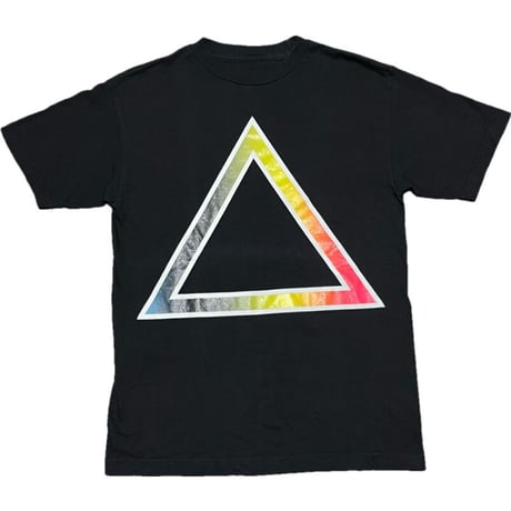 ROCSTAR トライアングルプリントTシャツ ブラック Mサイズ