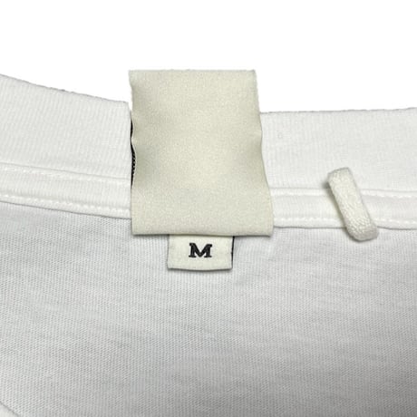 MADE IN ITALY製 FRANKLIN MARSHALL 星条旗柄プリント 半袖Tシャツ ホワイト Mサイズ