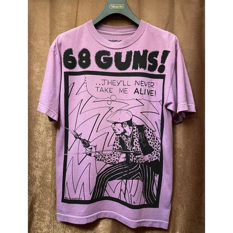 MADE IN USA製 ROCKERS NYC プリントTシャツ パープル Mサイズ