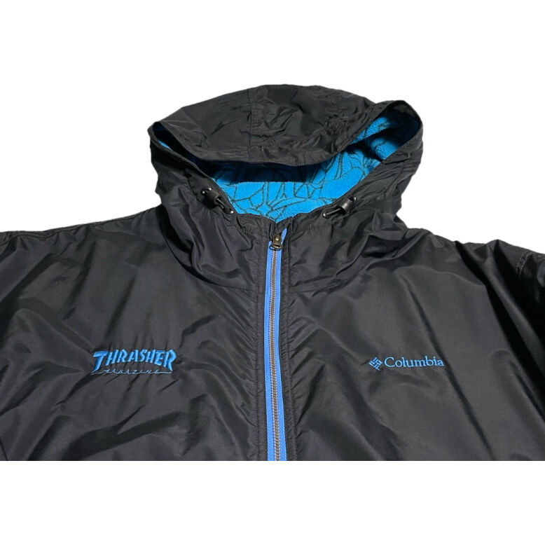 columbia ナイロンジャケット Columbia × THRASHER Wネームフルジップナイロンジャケット