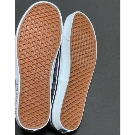 ☆箱、タグ付き新古品☆ NEIGHBORHOOD × MR.CARTOON × VANS AUTHENTIC 44 DX トリプルネームスニーカー グレー US9.5/27.5cm