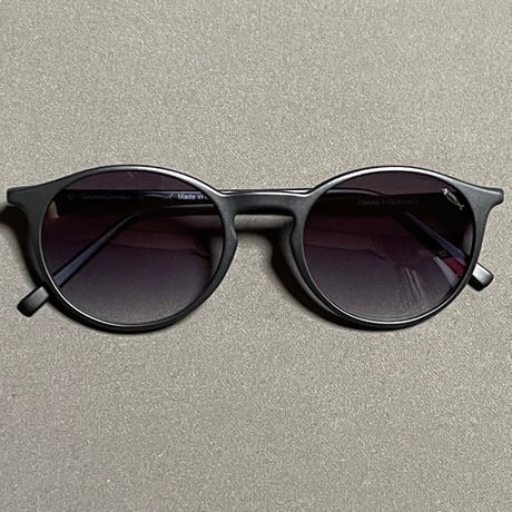 展示品渡し ★新品★ MADE IN ITALY製 SARAGHINA EMMA 115-LA サングラス ブラック ネイビーレンズ