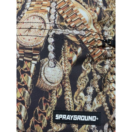 SPRAYGROUND ジュエリーデザインバックパック ブラック Fサイズ