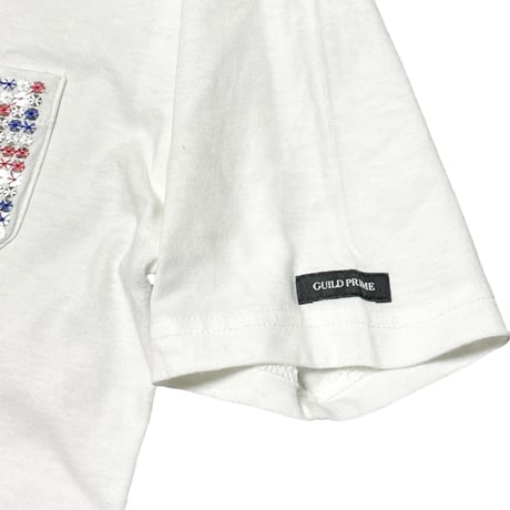 MADE IN JAPAN製 GUILD PRIME VネックTシャツ ホワイト 2サイズ