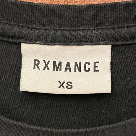 MADE IN USA製 RXMANCE TOMATO プリントTシャツ ブラック XSサイズ