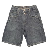 希少 MADE IN USA製 GUESS JEANS デニムハーフパンツ インディゴ W30サイズ