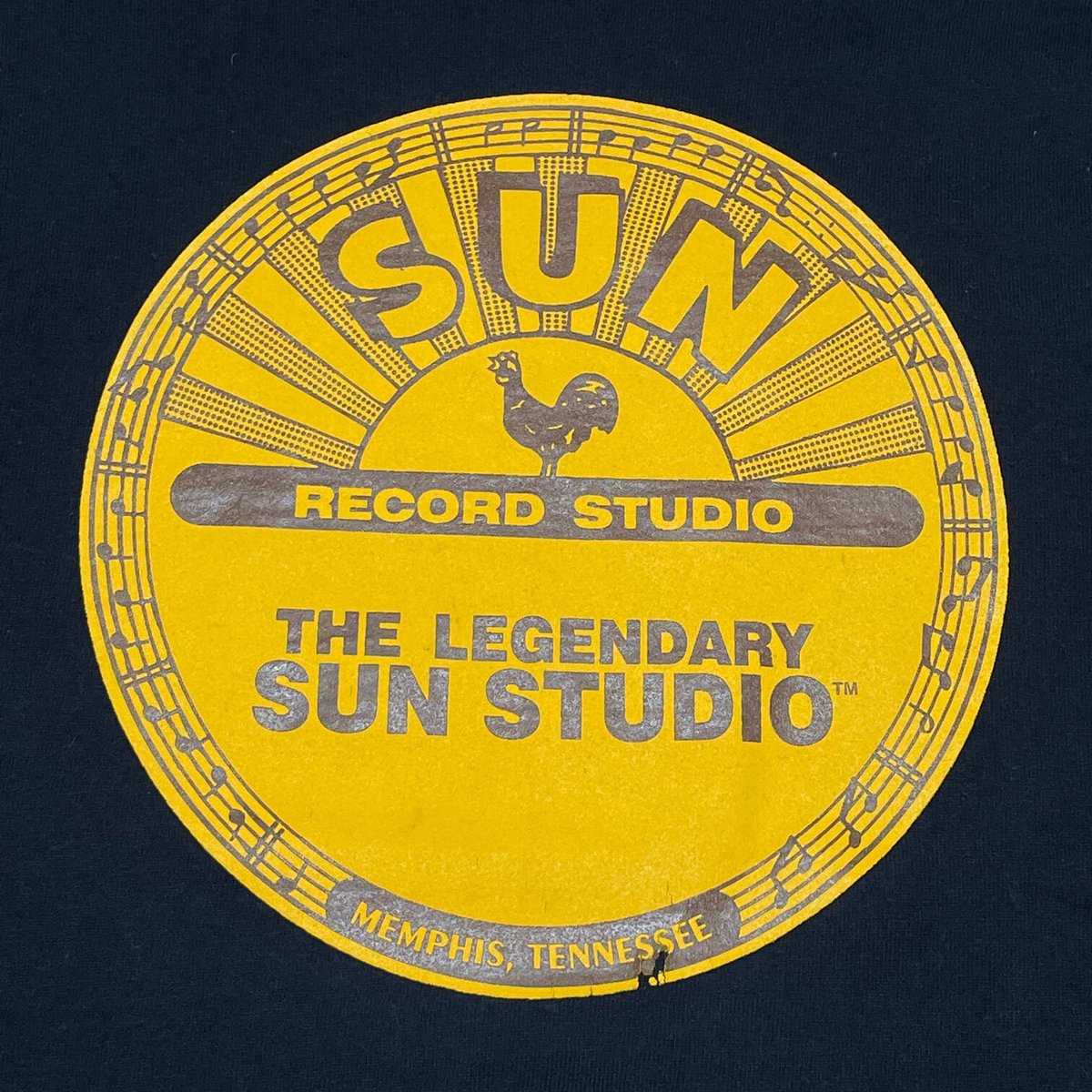 おまけ付き SUN RECORD STUDIO SUN STUDIOロゴプリントTシャツ FR...