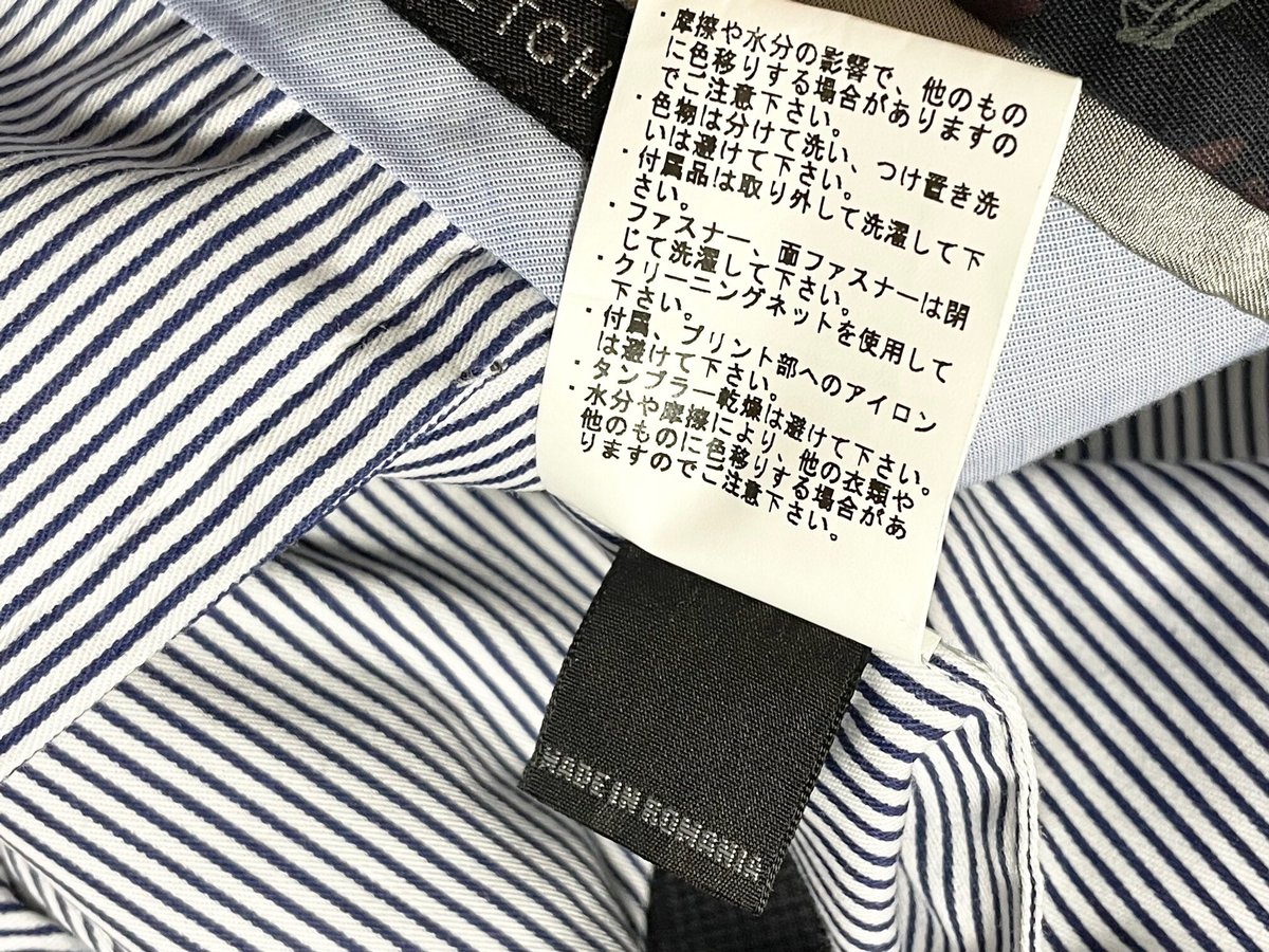 PT01 TRAVELLER Slim Fit 千鳥格子スラックス チャコールグレー