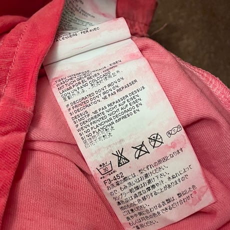 MADE IN ITALY製 DSQUARED2 2014年モデル プリントTシャツ レッド Mサイズ