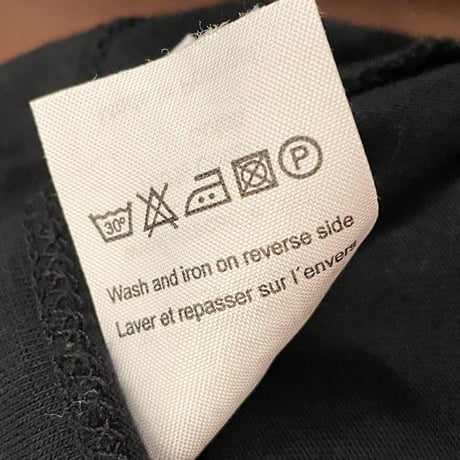 【サザビーリーグ取り扱い】 MADE IN PORTUGAL製 Être Cécile 半袖プリントTシャツ ブラック XSサイズ