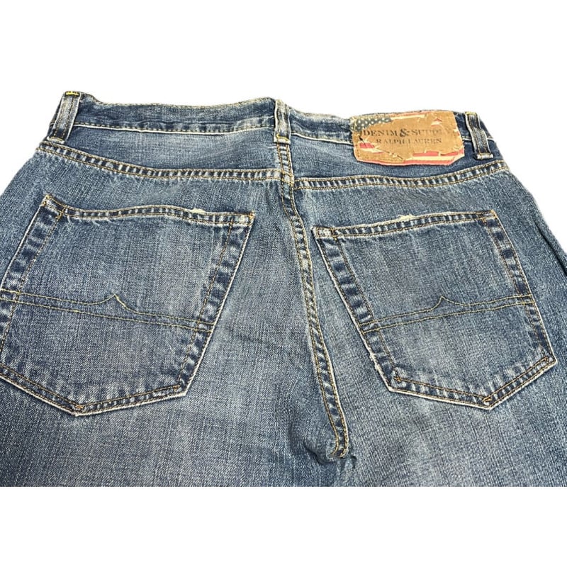 DENIM&SUPPLY RALPH LAUREN デニムパンツ インディゴ W29-L32サ...