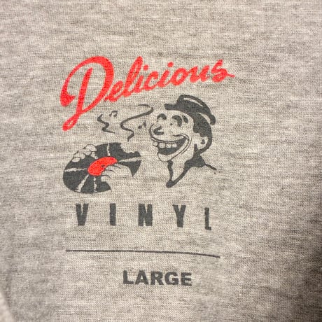 激レア MADE IN USA製 Delicious VINYL 長袖プリントTシャツ グレー Lサイズ