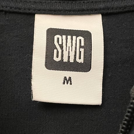 SWAGGER フルジップパーカー ブラック Mサイズ