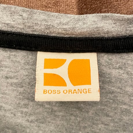 BOSS ORANGE プリントTシャツ グレー Mサイズ