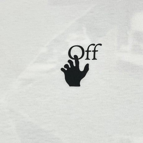 ★新品★ PORTUGAL製 2021-22FW OFF-WHITE Tシャツ CARAV ARROW S/S OVER SKAT WHITE BLACK OMAA120F21JER0070110