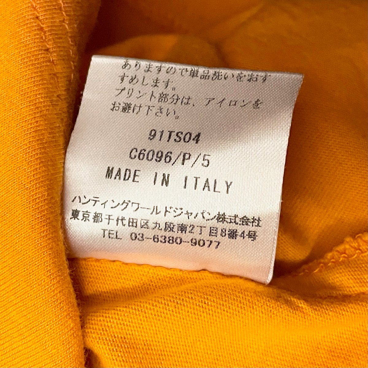 ハンティングワールド　レディスTシャツ　サイズM プリントTシャツ　ヴィンテージ ハンティングワールド レディスTシャツ サイズM プリントTシャツ